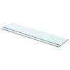 vidaXL Hyllyt 2 kpl kirkas lasi 70x15 cm