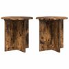 vidaXL Kasviteline 2 pcs Savutammi 40 x 40 x 40 cm Tekninen puu