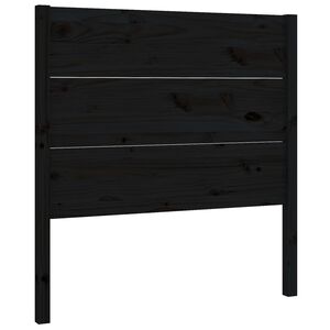 vidaXL S&auml;ngynp&auml;&auml;ty musta 96x4x100 cm t&auml;ysi m&auml;nty