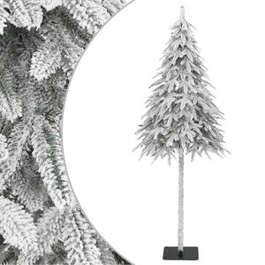 vidaXL Tekojoulukuusi lumihuurteella 150 cm