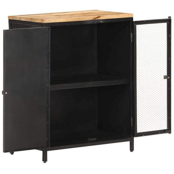 vidaXL Senkki 60x35x78 cm täysi karkea mangopuu