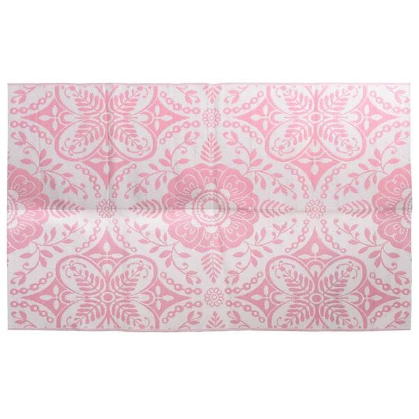 vidaXL Ulkomatto ARAKIL Pinkki 160x230 cm PP
