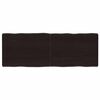 vidaXL P&ouml;yt&auml;levy ruskea 140x50x(2-6)cm k&auml;sitelty t&auml;ystammi el&auml;v&auml; reuna