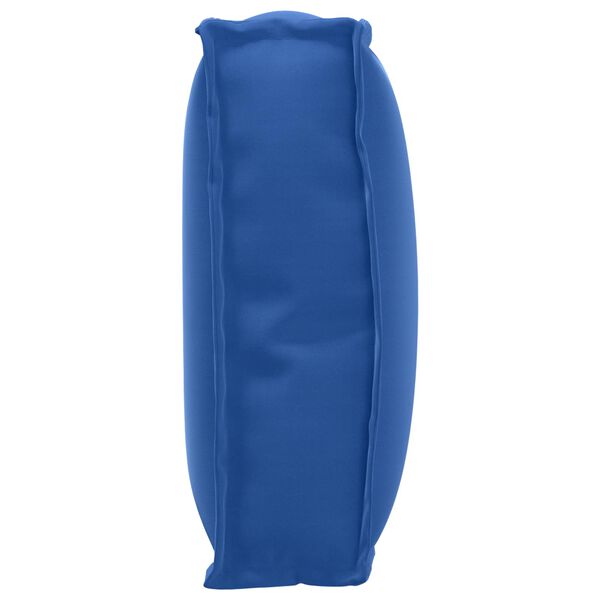 vidaXL Kuormalavatyyny selkänojalle tyynyllä Kuninkaallisen sininen