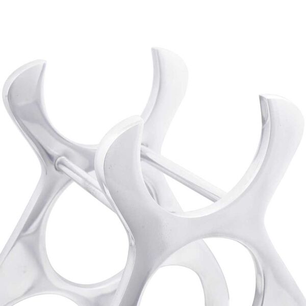 vidaXL Viinipukki Hopea 23 x 14 x 28 cm Alumiini