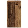 vidaXL Sivupöytä Vanha puu 40 x 41 x 75 cm Tekninen puu