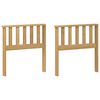 vidaXL K&auml;sinojien moduuli 2 pcs valkoinen 60 x 6 x 61 cm