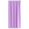 vidaXL Piment&auml;v&auml; verho renkailla 2 pcs Violetti 175 x 140 cm