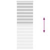 vidaXL Seepra rullaverho 70x230 cm kankaan leveys 65,9 cm polyesteri