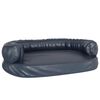 vidaXL Ergonominen vaahtomuovi koirans&auml;nky t.sin. 88x65 cm keinonahka