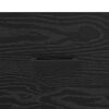 vidaXL Sivup&ouml;yt&auml; Musta tammi. 34,5 x 34 x 90 cm Tekninen puu