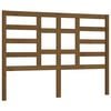 vidaXL S&auml;ngynp&auml;&auml;ty hunajanruskea 146x4x104 cm t&auml;ysi m&auml;nty