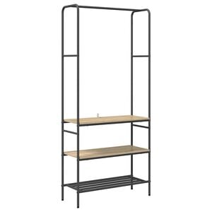 vidaXL Vaatev&auml;line Sonoma-tammi 77 x 30 x 171 cm Tekninen puu