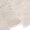 vidaXL Metrolaatta 10 pcs Beige marmori 29.4 x 21.4 cm