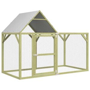 vidaXL Kanankoppi 200x100x150 cm kyll&auml;stetty t&auml;ysi m&auml;nty
