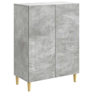vidaXL Sivup&ouml;yt&auml; Betoninharmaa 66 x 34,5 x 90 cm Tekninen puu