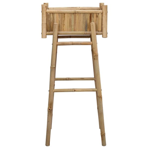 vidaXL Puutarhakukka s&auml;ilyttimell&auml; Luonnollinen 50 x 38 x 114 cm