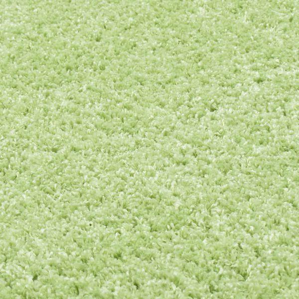 vidaXL Shaggy-matto 160 cm vihre&auml;
