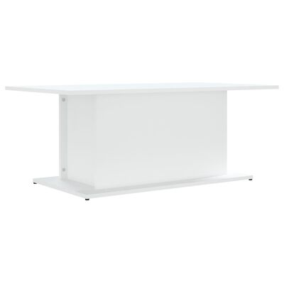 vidaXL Sohvapöytä valkoinen 102x55,5x40 cm lastulevy