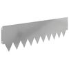 vidaXL Nurmireunus 20 kpl 103 x 30 cm metalli Hopea
