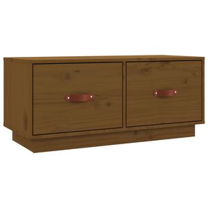 vidaXL TV-taso hunajanruskea 80x34x35 cm t&auml;ysi m&auml;nty