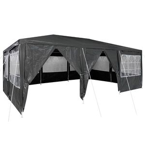 vidaXL Juhlateltta Antrasiitti 600 x 400 x 266 cm Polyeteeni