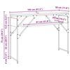 vidaXL Konsolip&ouml;yt&auml; Musta tammi. 105x30x75cm Tekninen puu