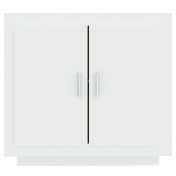 vidaXL Senkki valkoinen 80x40x75 cm tekninen puu