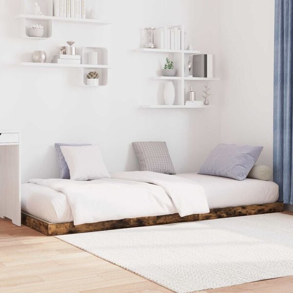 vidaXL Lattiapunkka Savup&auml;hkin&auml; 2FT6 Small Single Tekninen puu