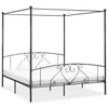 vidaXL Katoss&auml;ngyn runko harmaa metalli 200x200 cm