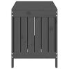 vidaXL Säilytyslaatikko harmaa 108x42,5x54 cm täysi mänty