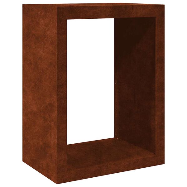 vidaXL Polttopuuteline 60x40x80 cm S&auml;&auml;nkest&auml;v&auml; ter&auml;s