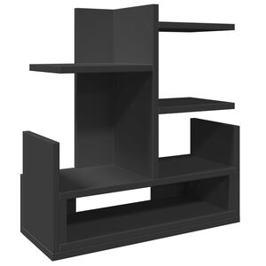 vidaXL P&ouml;yd&auml;n j&auml;rjest&auml;j&auml; musta 49x20x52,5 cm tekninen puu