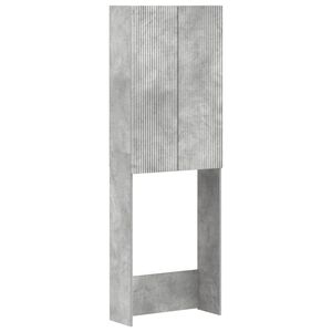 vidaXL Vessakaappi ARNHEM Betoninharmaa 66 x 25,5 x 190 cm