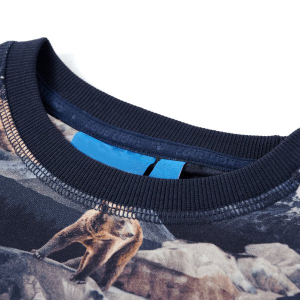 Lasten collegepaita laivastonsininen 104