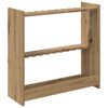 vidaXL Biljardikeppiteline Tekninen puu 60 x 20 x 57 cm Artisaanitammi