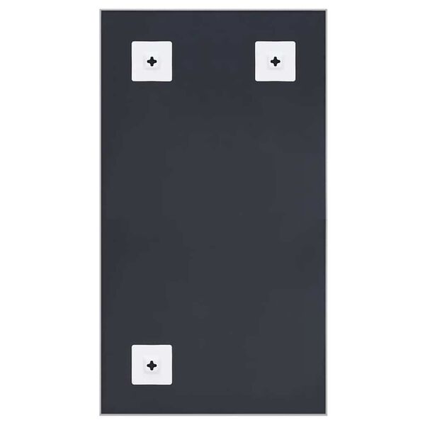 vidaXL Peili hopea 80x60 cm