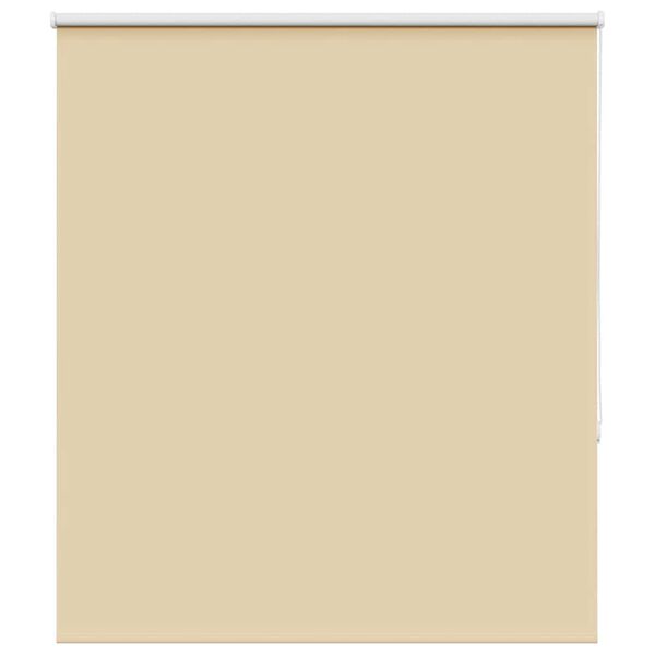 vidaXL Rullaverho Blackout Beige 135x130 cm Kankaan leveys 131,6 cm
