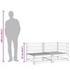 vidaXL 2-istuttava Puutarhasohva kyllästetty mänty