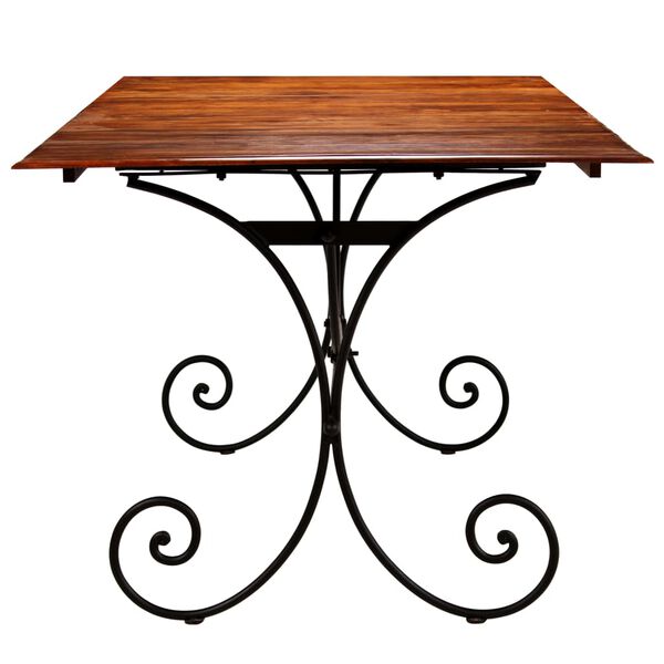 vidaXL Ruokap&ouml;yt&auml; massiivipuu hunajaviimeistelyll&auml; 200x100x76 cm