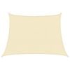 vidaXL Aurinkopurje 160 g/m&sup2; kerma 4/5x3 m HDPE