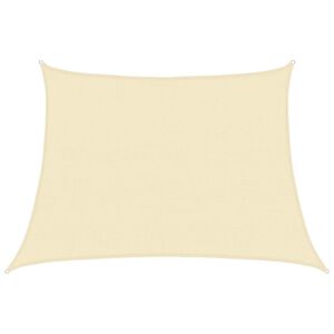 vidaXL Aurinkopurje 160 g/m&sup2; kerma 4/5x3 m HDPE