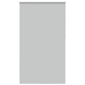 vidaXL Rullaverho Blackout vaalean harmaa 125x230 cm Kankaan leveys