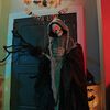 vidaXL Halloween Grim Reaper Musta 60 x 60 x 155 cm Polyesteri