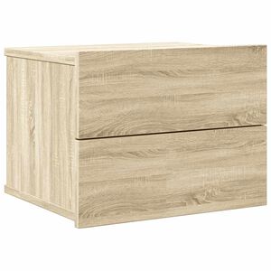 vidaXL Y&ouml;p&ouml;yt&auml; sonoma tammi 40x30x30 cm lastulevy
