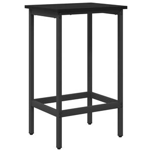 vidaXL Baarijakkara Musta tammi 40 x 32 x 64 cm Tekninen puu