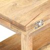 vidaXL Jatkettava sohvapöytä 90x(45-90)x45 cm täysi mangopuu
