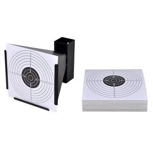 vidaXL Suppilo maalitaulupidike + 100 paperimaalitaulua