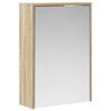 vidaXL Kylpyhuoneen Peilikaappi Sonoman tammi 43 x 16 x 62,5 cm