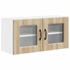 vidaXL Tiskipaneeli Kalmar Sonoman tammi 80 x 31 x 40 cm Tekninen puu